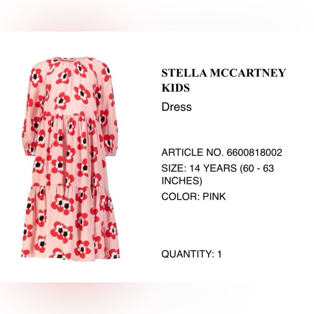 Stella McCartney oversized dress